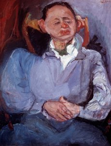 Porträt des Bildhauers Oscar Miestchaninoff von Chaim Soutine