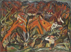 Blick auf das Dorf von Chaim Soutine