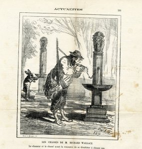Illustration von Cham (1819-1879) in Le Charivari