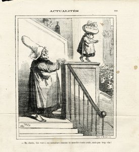 Illustration von Cham (1819-1879) in Le Charivari