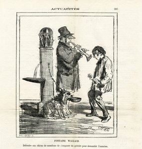 Illustration von Cham (1819-1879) in Le Charivari