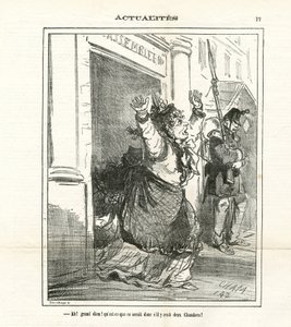 Illustration von Cham (1819-1879) in Le Charivari