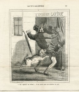 Illustration von Cham (1819-1879) in Le Charivari