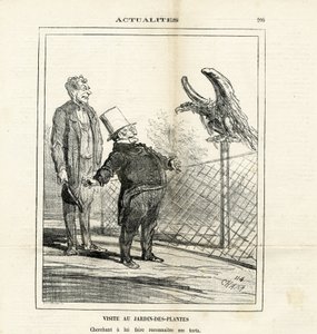 Illustration von Cham (1819-1879) in The Charivari von Amédée de Noé
