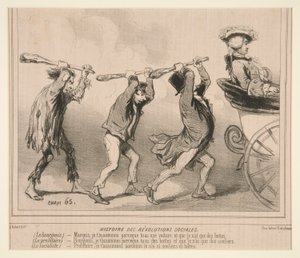 Geschichte der sozialen Revolutionen, aus Le Charivari