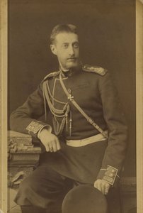 Porträt des Großfürsten Konstantin Konstantinowitsch von Russland (1858-1915) von Charles Bergamasco