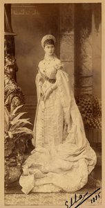 Porträt von Großfürstin Elisabeth Fjodorowna (1864-1918), Prinzessin Elisabeth von Hessen und bei Rhein von Charles Bergamasco