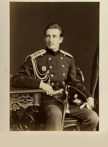 Porträt von Großfürst Nikolaus Konstantinowitsch von Russland von Charles Bergamasco