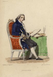 Porträt von Jean Baptiste Gresset