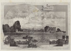 Englische Häuser, Bowood von Charles Auguste Loye