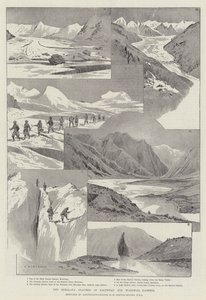 Die Himalaya-Gletscher von Baltistan und Wardwan, Kaschmir von Charles Auguste Loye