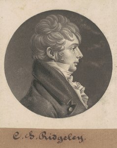 Charles Sterett Ridgely von Charles B. J. Févret de Saint Mémin