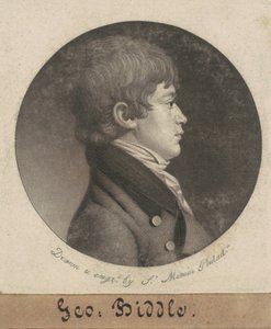 George Washington Biddle von Charles B. J. Févret de Saint Mémin