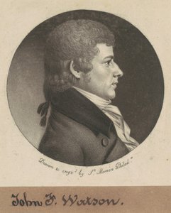 John Fanning Watson von Charles B. J. Févret de Saint Mémin