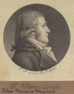 John Navarre Macomb von Charles B. J. Févret de Saint Mémin