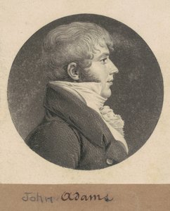 John Strong Adams von Charles B. J. Févret de Saint Mémin