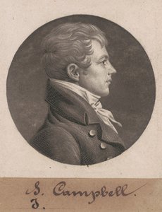 Levin Hicks Campbell von Charles B. J. Févret de Saint Mémin
