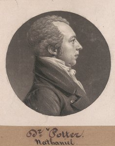 Nathaniel Potter von Charles B. J. Févret de Saint Mémin