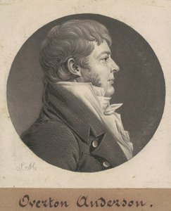 Overton Anderson von Charles B. J. Févret de Saint Mémin