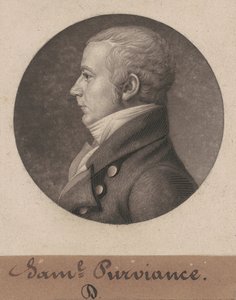 Samuel Dinsmore Purviance von Charles B. J. Févret de Saint Mémin