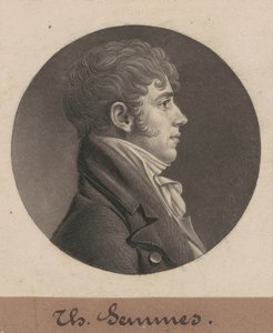 Thomas Semmes von Charles B. J. Févret de Saint Mémin