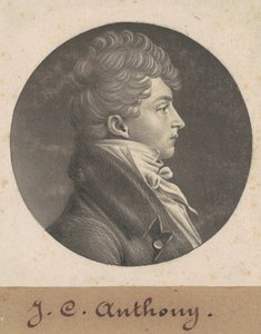 Unbekannter Mann von Charles B. J. Févret de Saint Mémin