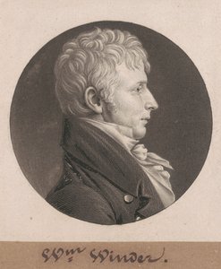 William Henry Winder von Charles B. J. Févret de Saint Mémin