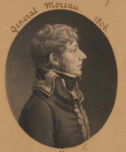 Jean-Victor Moreau von Charles Balthazar Julien Févret de Saint-Mémin