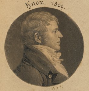 Knox von Charles Balthazar Julien Févret de Saint-Mémin