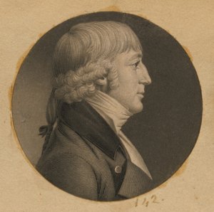 Unbekannter Mann von Charles Balthazar Julien Févret de Saint-Mémin