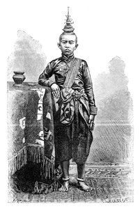 Cambojan, ältester Sohn von Narodom von Charles Barbant