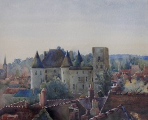 Schloss von Nemours, ca. 1904