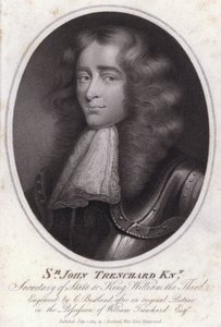 Sir John Trenchard, englischer Politiker und Staatssekretär für das Nordministerium unter König Wilhelm III.