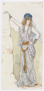 Holmès - La montagne noire - Kostümentwürfe von Charles Bianchini - 14. Orientale von Syrien von Charles Bianchini