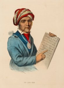 SE-QUO-YAH, aus Geschichte der Indianerstämme Nordamerikas von Charles Bird King