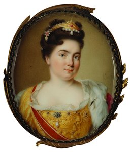 Porträt der Kaiserin Katharina I., 1684-1727, 1717