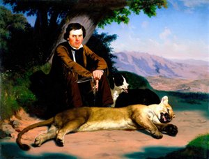 Peter Quivey und der Berglöwe
