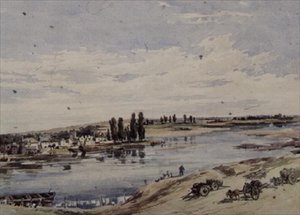 Blick auf Amboise