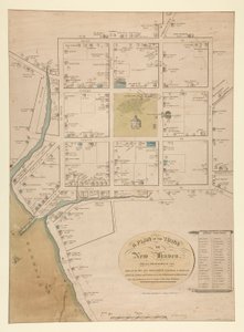 Plan der Stadt New Haven, (P 3903)