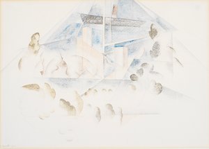 Bermuda, Masten und Laub von Charles Demuth