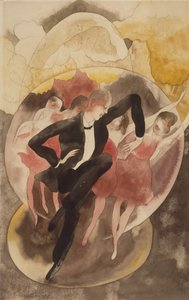 Im Vaudeville (Tänzerin mit Chor) von Charles Demuth