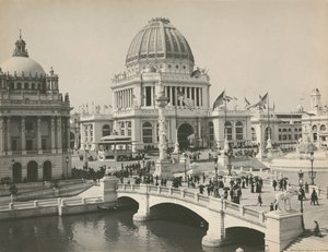 Verwaltungsgebäude auf der Weltausstellung in Chicago, 1893 von Charles Dudley Arnold