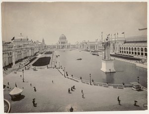 Ehrenhof auf der Weltausstellung in Chicago, 1893 von Charles Dudley Arnold