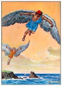 "Sie erhoben sich, der Junge nach seinem Vater"