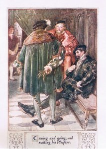 Kommen und Gehen, und warten auf sein Vergnügen von Charles Edmund Brock