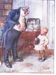 Wie sind Ihre Neigungen zu sechs Pence, Illustration aus Dr. Marigolds Prescription, 1910