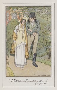 Illustration für Emma von Jane Austen von Charles Edmund Brock