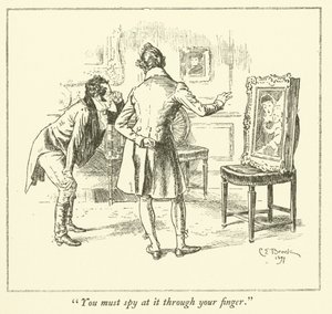 Illustration für Die Essays von Elia von Charles Lamb (Gravur)