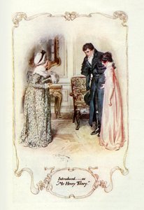 Vorgestellt als Mr. Henry Tilney (Illustration)
