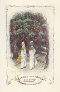 Es war der Lieblingsspaziergang meiner Mutter (Illustration) von Charles Edmund Brock